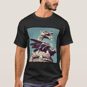 Camiseta Foto ao quadrado - Dragão