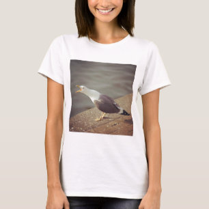 Camiseta Foto ao quadrado - Seagull ao quadrado