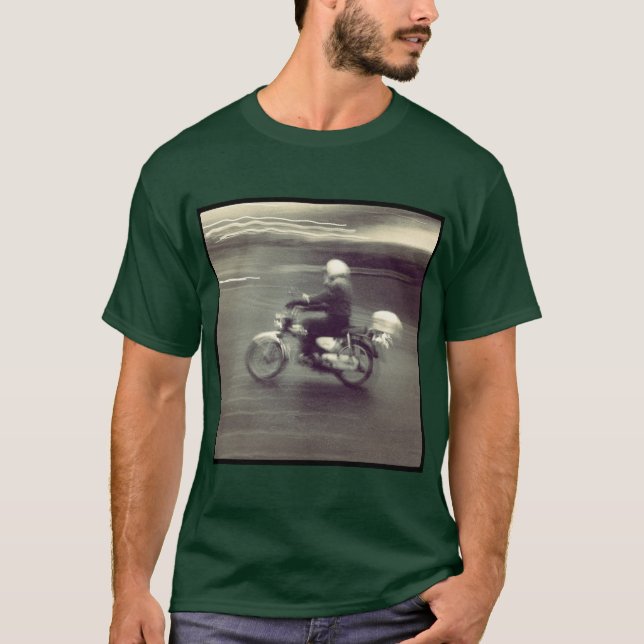 Camiseta Foto ao quadrado - Speedy Moped (Frente)