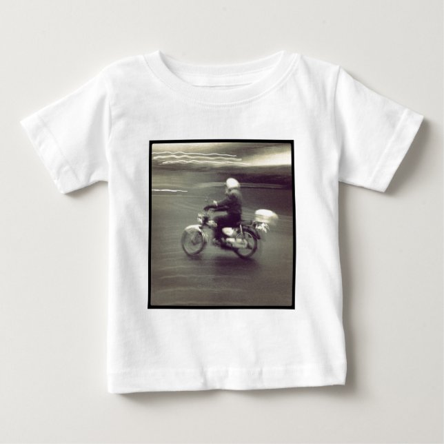 Camiseta Foto ao quadrado - Speedy Moped (Frente)