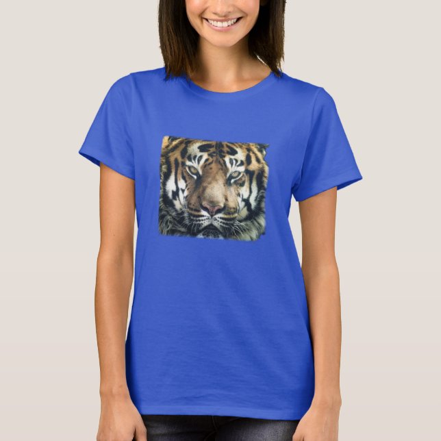 Camiseta Foto Bengala Tiger Face (Frente)