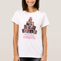 Foto bonita Feliz Natal Rosa Natal