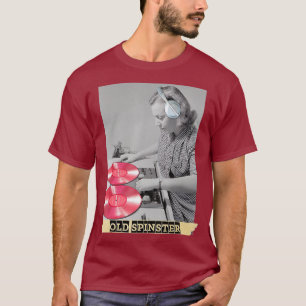 Camiseta Foto branca preta Vintage Vintage Engraçado DJ