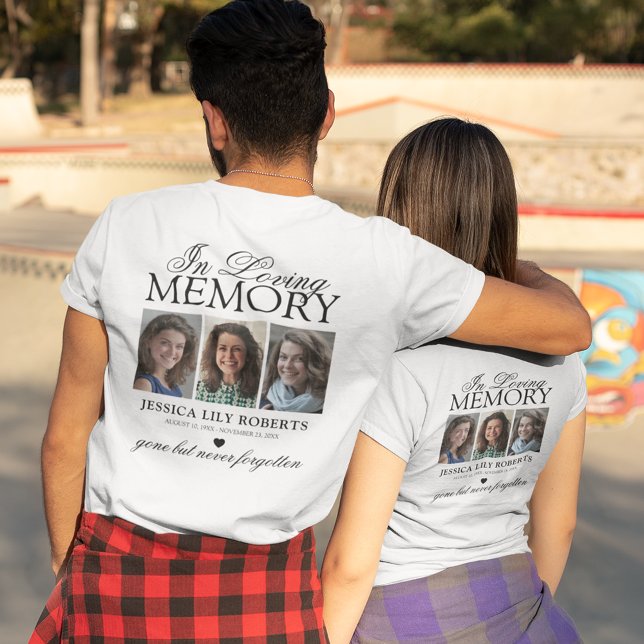 Camiseta Foto Colagem No Memorial De Amor (Criador carregado)