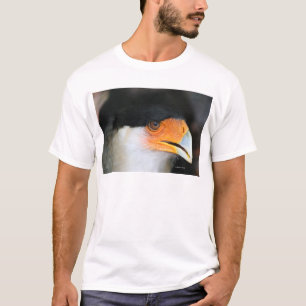Camiseta Foto com crista da imagem do tiro da cabeça do