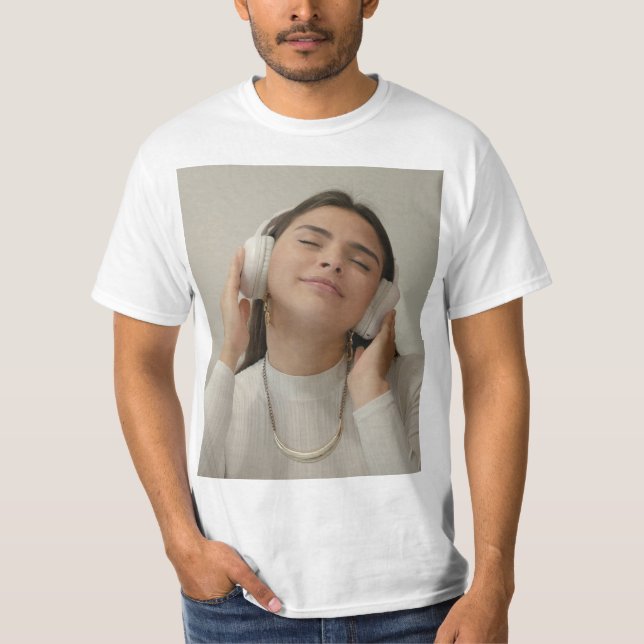 Camiseta Foto Completa Personalizada Moderna  (Frente)