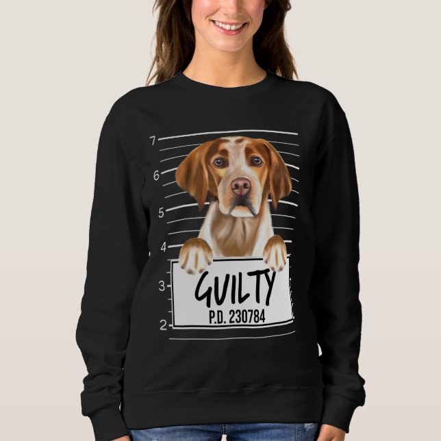 Camiseta Foto da Brittany Culpada Cachorro (Frente)