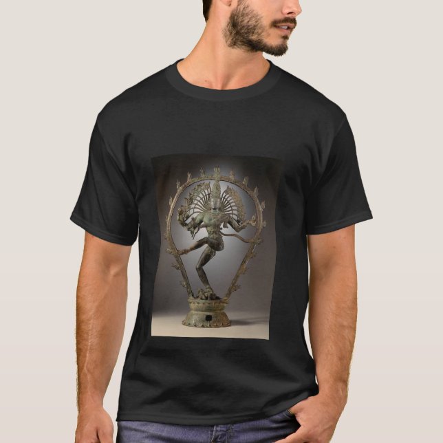 Camiseta Foto da estátua Shiva Dançante (Frente)