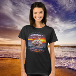 Camiseta Foto da Família no Pôr do Sol em Puerto Vallarta 1