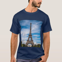 Camiseta Foto da torre Eiffel