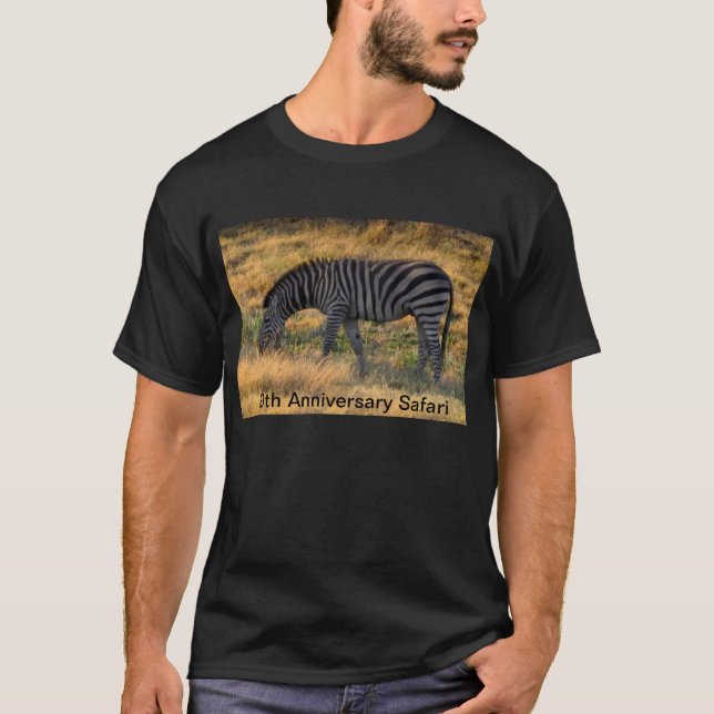 Camiseta Foto da zebra (Frente)