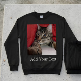 Camiseta Foto de animal de estimação personalizada com text