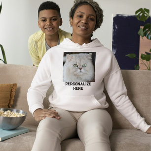Camiseta Foto de animal de estimação personalizada para mãe