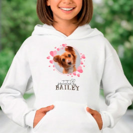 Camiseta Foto de animal personalizada "Protegido por Cão" F