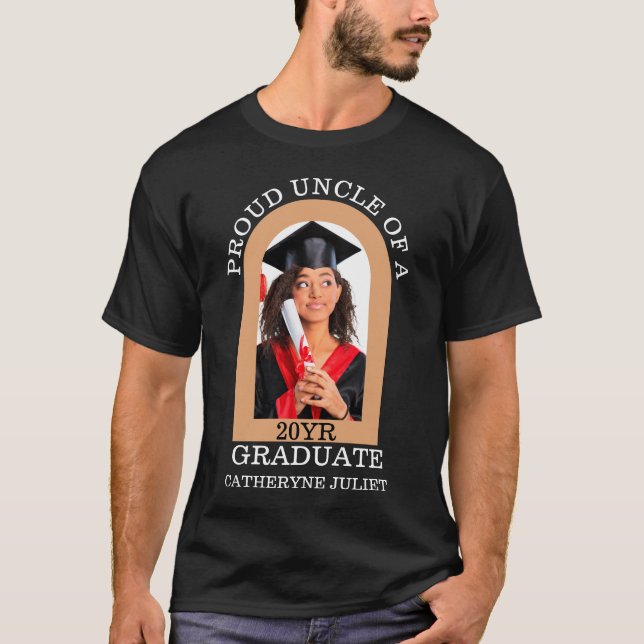 Camiseta Foto de Arch Moderno Personalizada, orgulhosa form (Frente)
