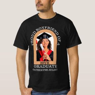 Camiseta Foto de Arch Personalizada com orgulho na graduaçã