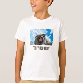 Camiseta Foto de Astronauta no Espaço para Meninos
