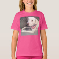 Foto de Cachorro Branco Bonito com Febre Rosa