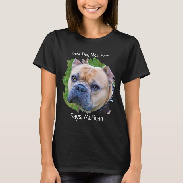 Camiseta Foto de Cachorro Pet Bonito - Cachorro Pão Melhor  (Frente)