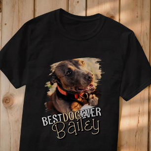 Camiseta Foto de Cão de Pet Personalizado, Legal, Reproduti