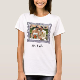 Camiseta Foto de Casal Rico Silver Frame Women