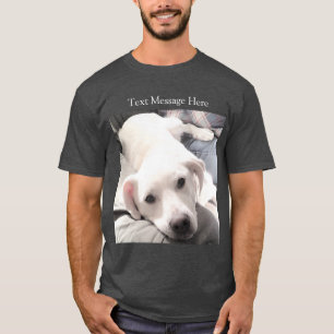 Camiseta Foto de Cinza de presente de Páscoa branca e bran