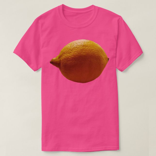 Camiseta Foto de Comida de limão (Frente do Design)