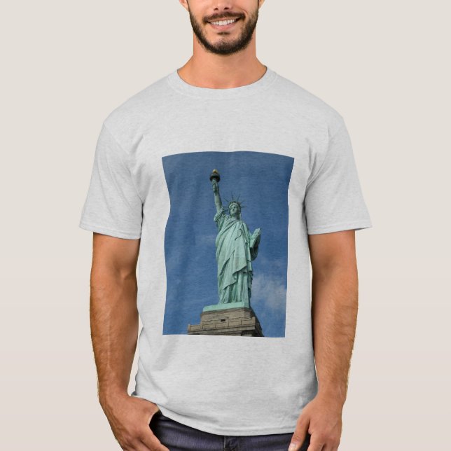 Camiseta Foto de estátua da liberdade (Frente)