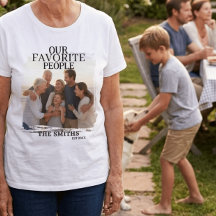 foto de família personalizada simples e moderna