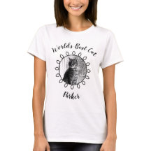 Foto de gato bonito com quadro decorado e seu text