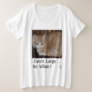 Camiseta Foto de Gato, Texto Divertido Frente e Verso, Pers