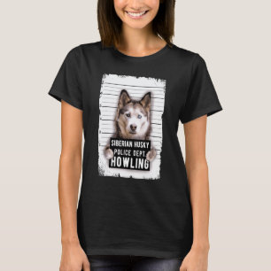 Camiseta Foto de Husky