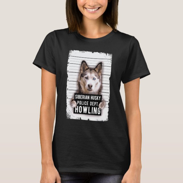 Camiseta Foto de Husky (Frente)