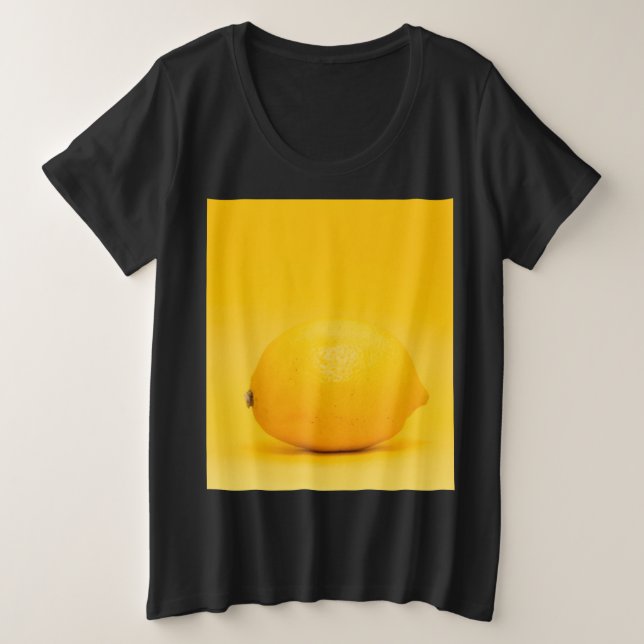 Camiseta Foto de limão (Frente do Design)