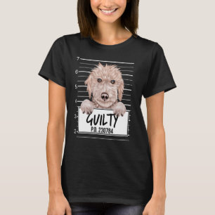 Camiseta Foto de Perfil do Bedlington Terrier Cão Culpado