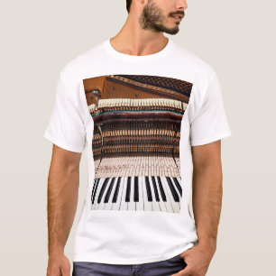 Camiseta Foto de Piano de Concertos Antigos