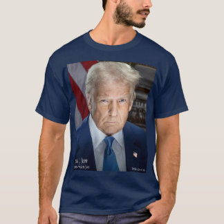 Camiseta Foto de posse de Trump