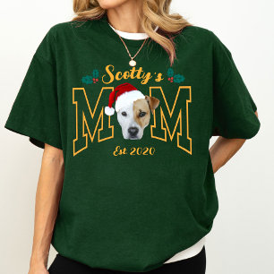 Camiseta Foto de rosto de animal de estimação personalizada
