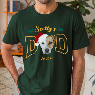 Camiseta Foto de rosto de animal de estimação personalizada