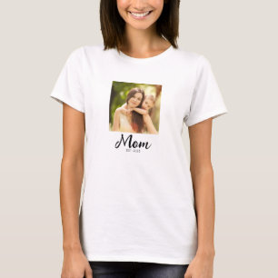 Camiseta Foto de Roteiro Estabelecido pela Mamãe