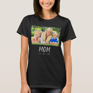 Camiseta Foto de Roteiro Estabelecido pela Mamãe