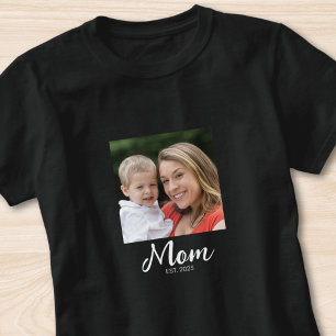 Camiseta Foto de Roteiro Estabelecido pela Mamãe