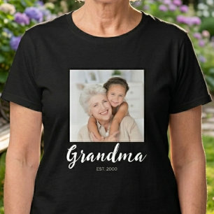 Camiseta Foto de Roteiro Estabelecido pela Mamãe