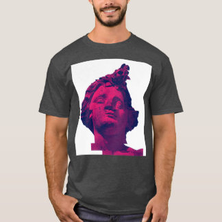 Camiseta foto de uma estátua quebrada