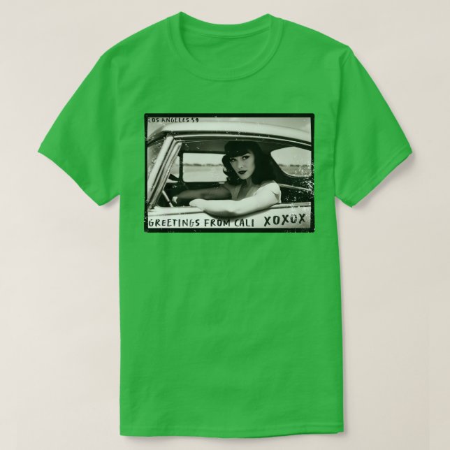 Camiseta foto de vintage (Frente do Design)