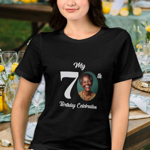 Camiseta Foto do 70º Aniversário em Destaque