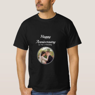 Camiseta Foto do aniversário feliz