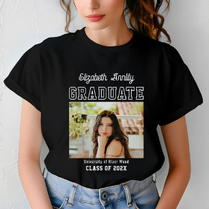 Camiseta Foto do Ano de Formatura Personalizada  Faculdade 