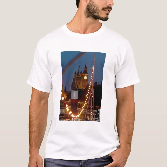 Camiseta Foto do Big Ben London Pro (Frente)