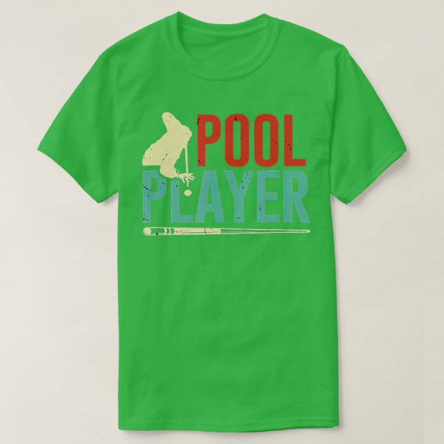 Camiseta Foto do Billiard Piscina 8 Ball Master Billiard (Frente do Design)